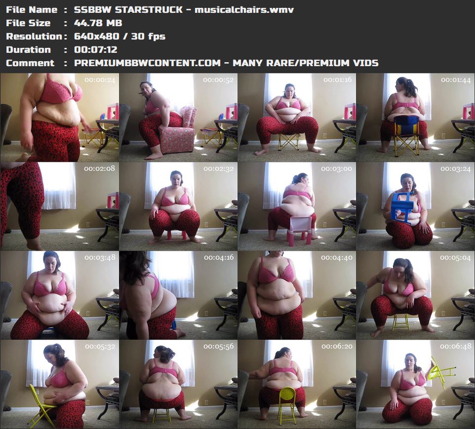 SSBBW STARSTRUCK - musicalchairs thumbnails