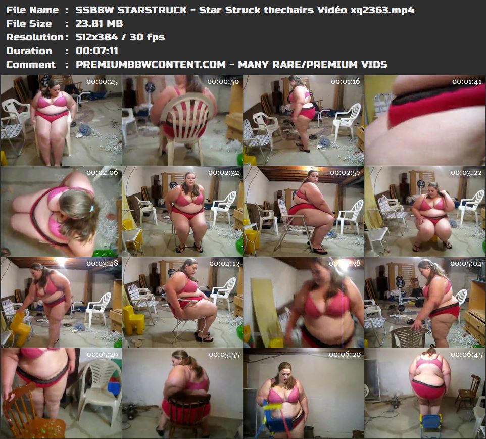 SSBBW STARSTRUCK - Star Struck thechairs VidÃ©o xq2363 thumbnails