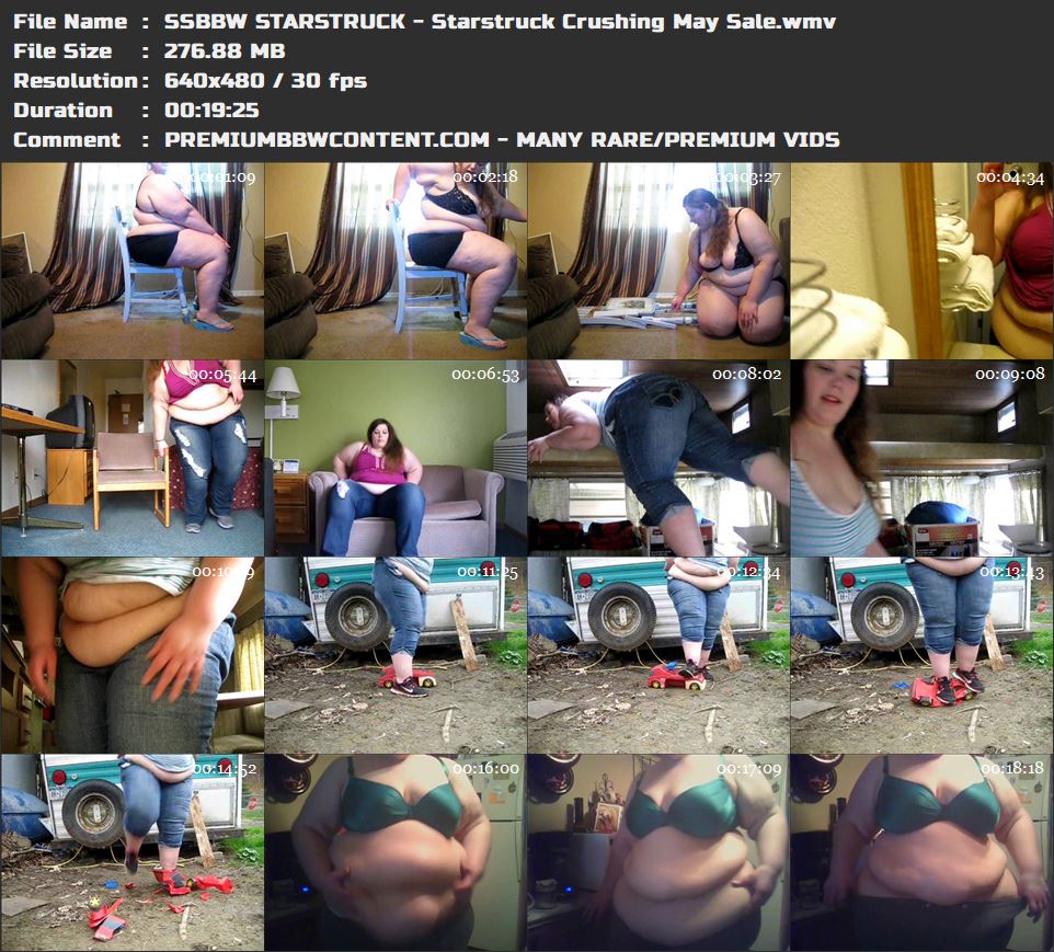 SSBBW STARSTRUCK - Starstruck Crushing May Sale thumbnails
