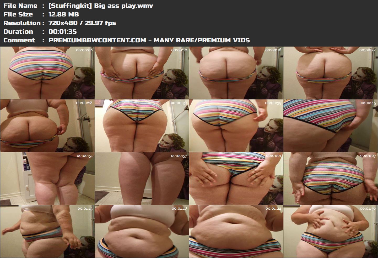 [Stuffingkit] Big ass play thumbnails