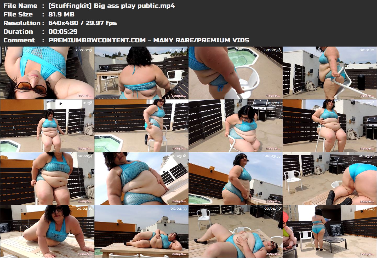 [Stuffingkit] Big ass play public thumbnails