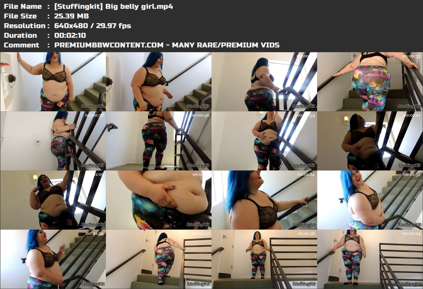 [Stuffingkit] Big belly girl thumbnails