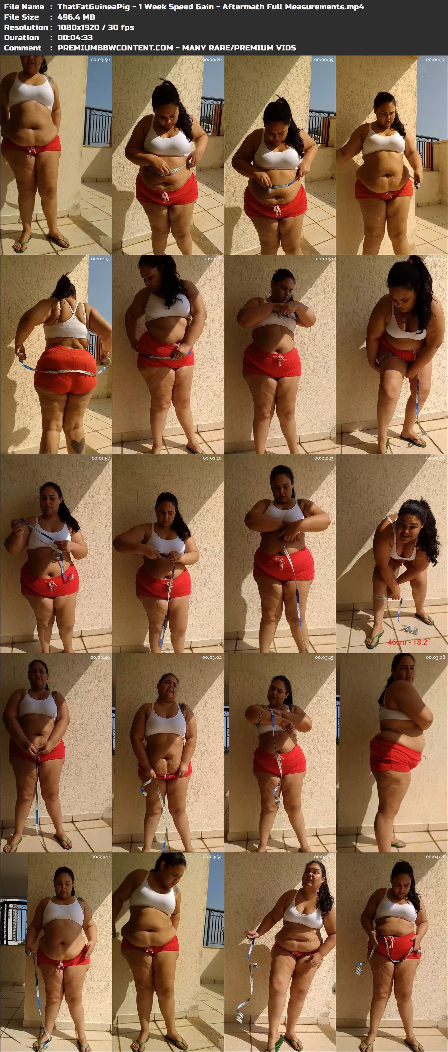 ThatFatGuineaPig - 1 Week Speed Gain - Aftermath Full Measurements thumbnails
