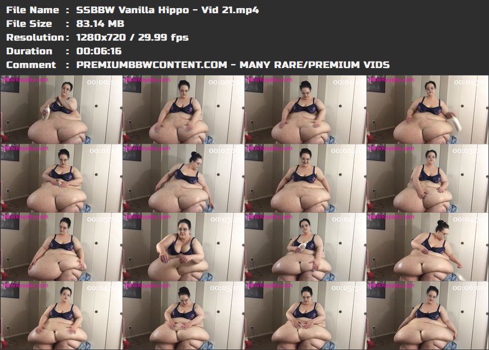 SSBBW Vanilla Hippo - Vid 21 thumbnails