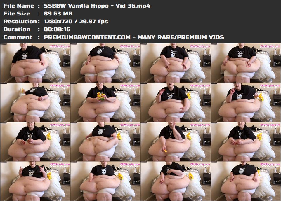 SSBBW Vanilla Hippo - Vid 36 thumbnails