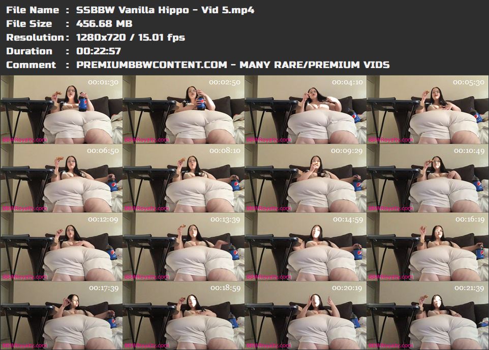 SSBBW Vanilla Hippo - Vid 5 thumbnails