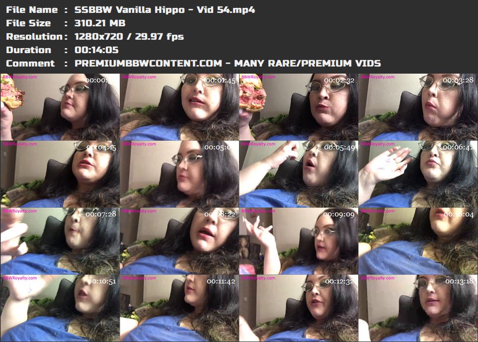 SSBBW Vanilla Hippo - Vid 54 thumbnails