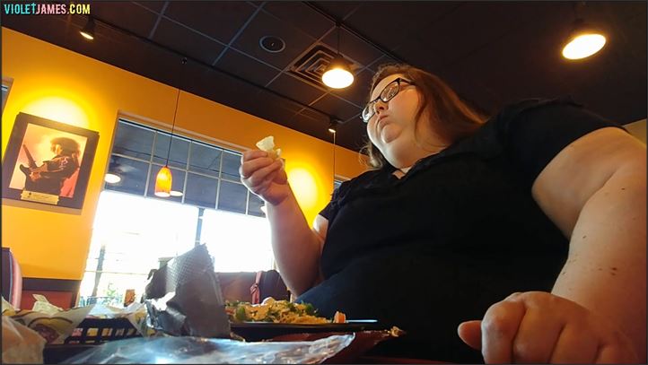 SSBBW Violet James - 576 Dinner Out