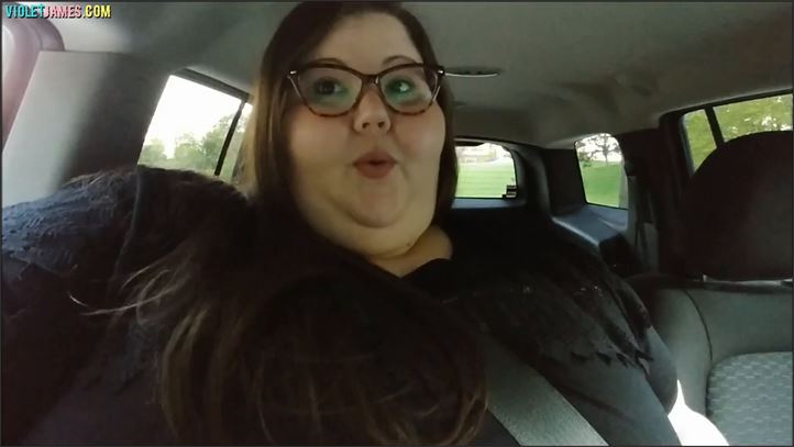 SSBBW Violet James - 579 Short Walk and Immobility Talk