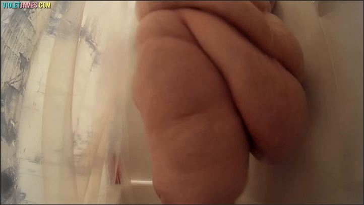 SSBBW Violet James - 636 Shower Cam