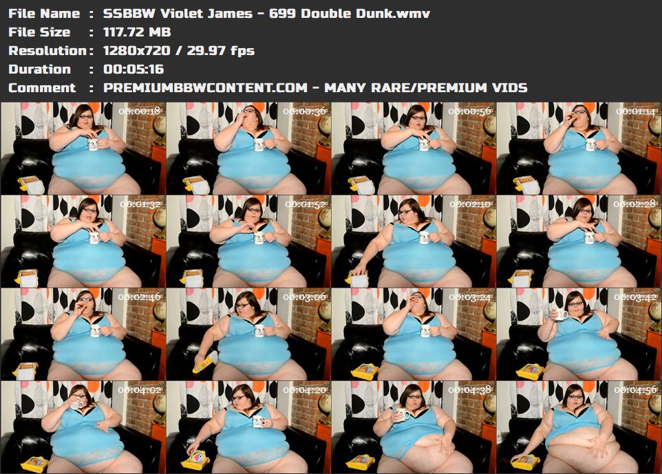 SSBBW Violet James - 699 Double Dunk thumbnails