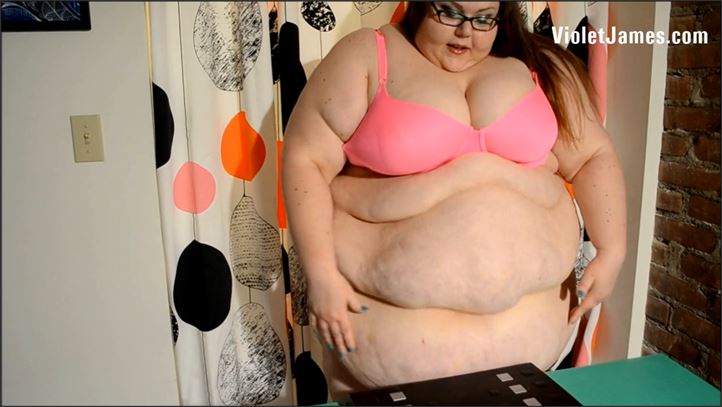 SSBBW Violet James - 703 Belly Weigh In