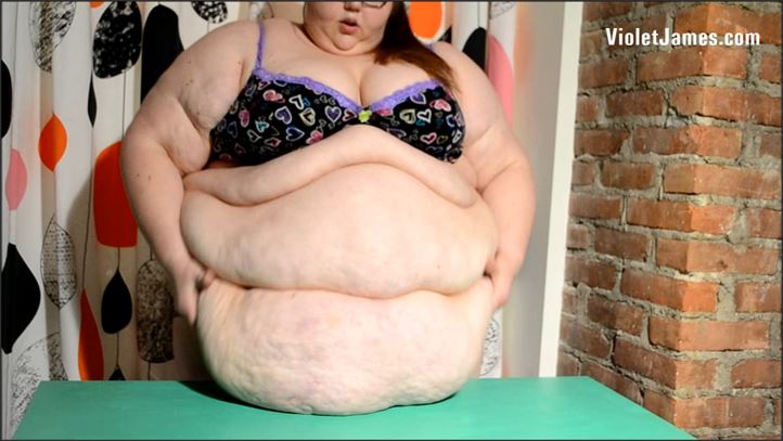 SSBBW Violet James - 712 Belly Flops