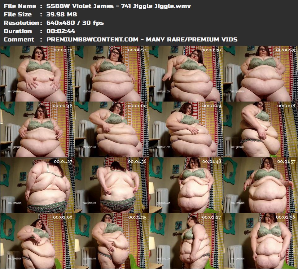 SSBBW Violet James - 741 Jiggle Jiggle thumbnails