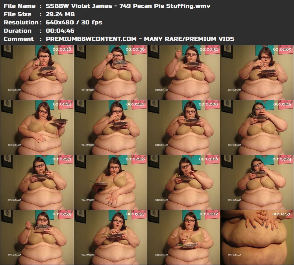 SSBBW Violet James - 749 Pecan Pie Stuffing thumbnails