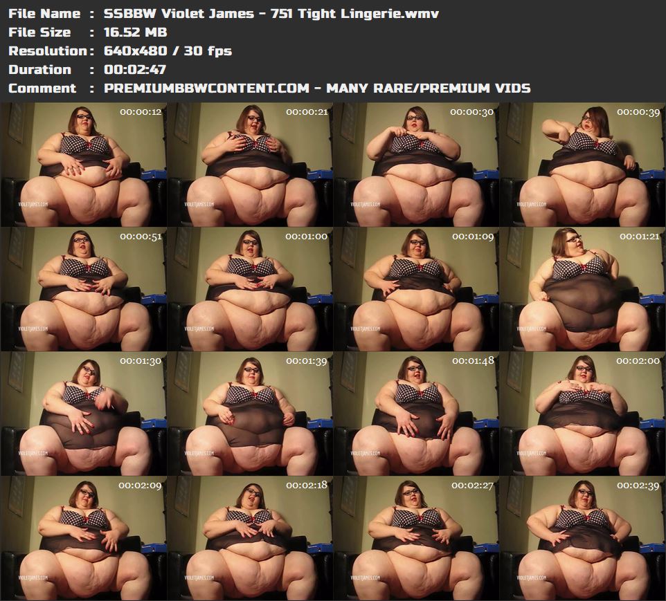 SSBBW Violet James - 751 Tight Lingerie thumbnails