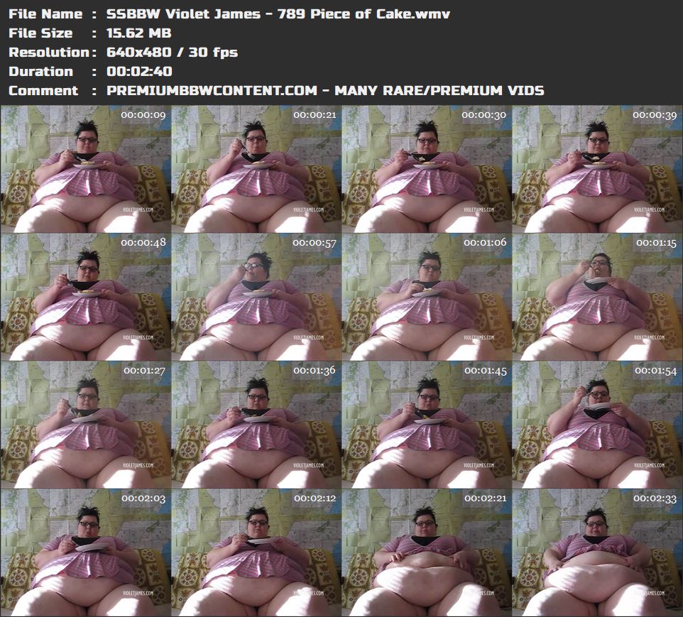 SSBBW Violet James - 789 Piece of Cake thumbnails