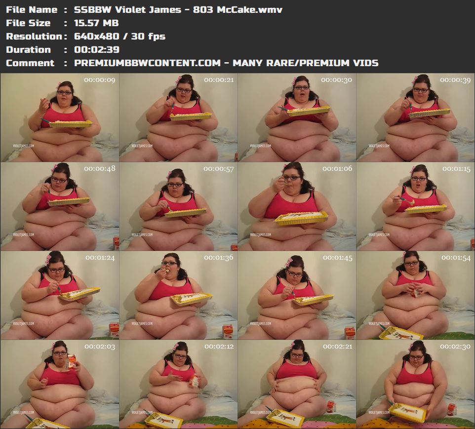 SSBBW Violet James - 803 McCake thumbnails