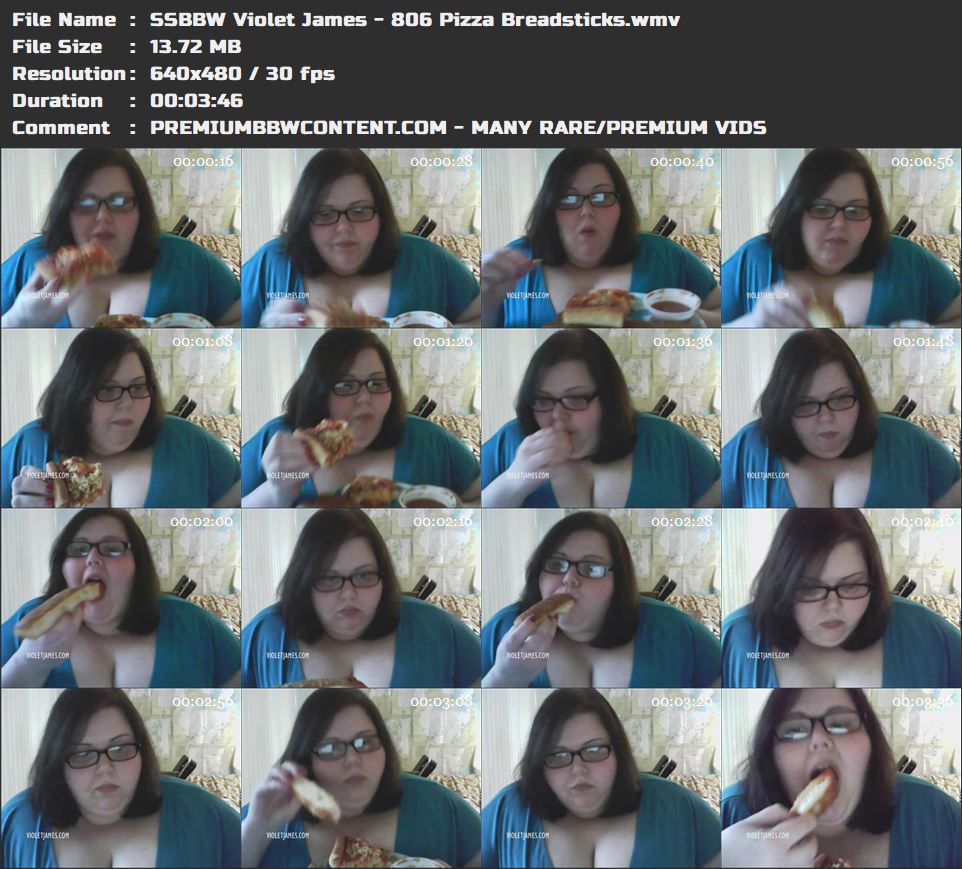 SSBBW Violet James - 806 Pizza Breadsticks thumbnails