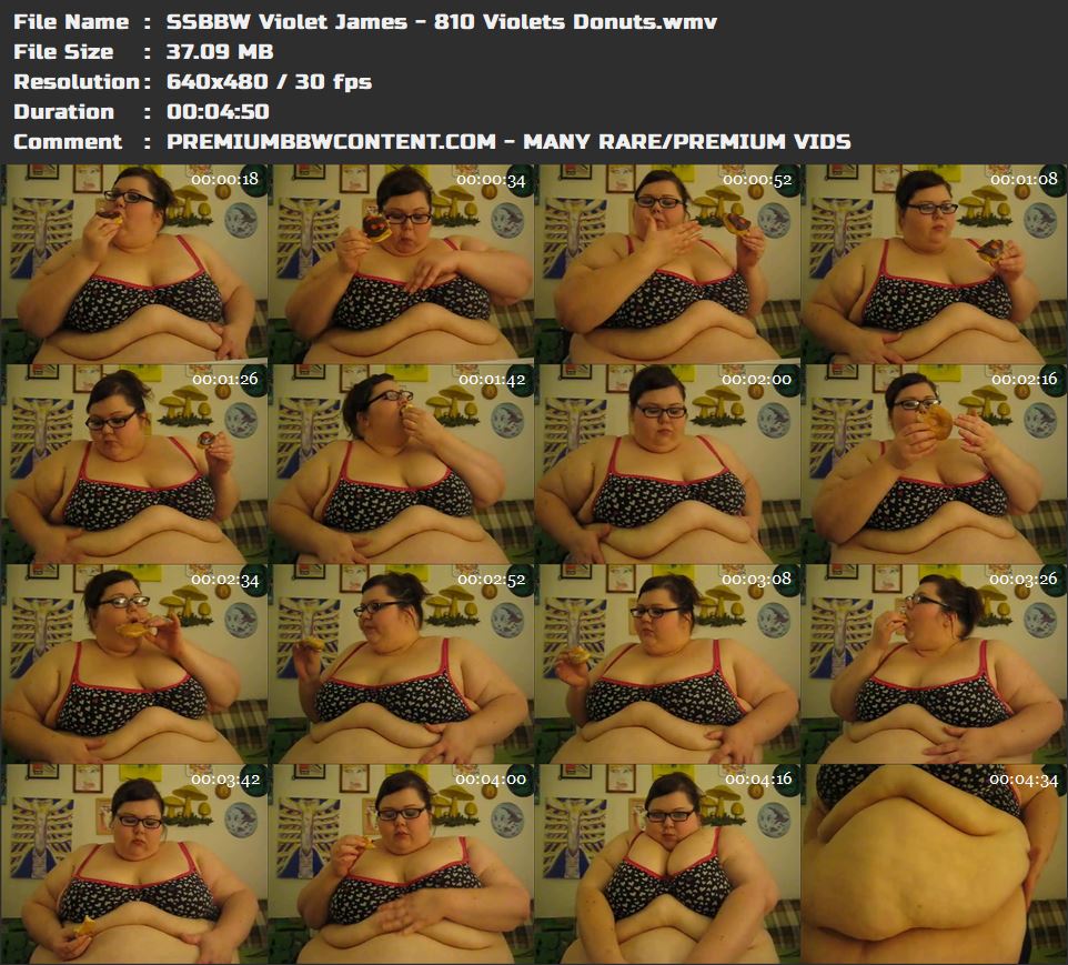 SSBBW Violet James - 810 Violets Donuts thumbnails
