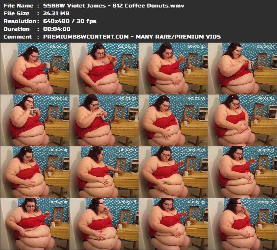 SSBBW Violet James - 812 Coffee Donuts thumbnails