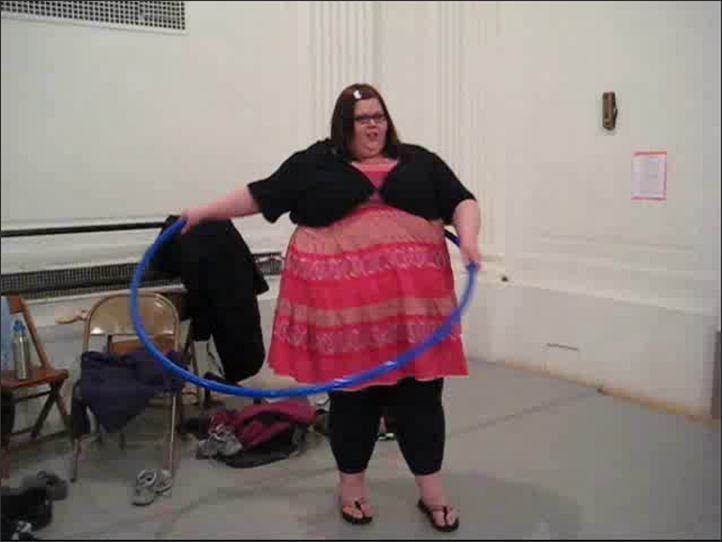 SSBBW Violet James - 911 Hula Hoop