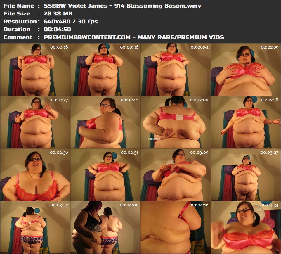 SSBBW Violet James - 914 Blossoming Bosom thumbnails