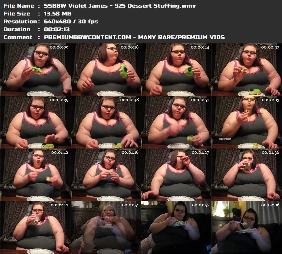 SSBBW Violet James - 925 Dessert Stuffing thumbnails
