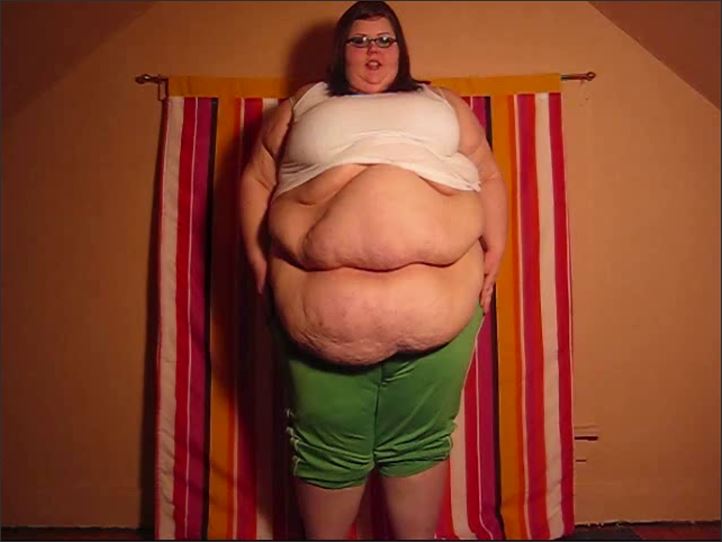 SSBBW Violet James - 935 Touch Toe and Jumping Jacks