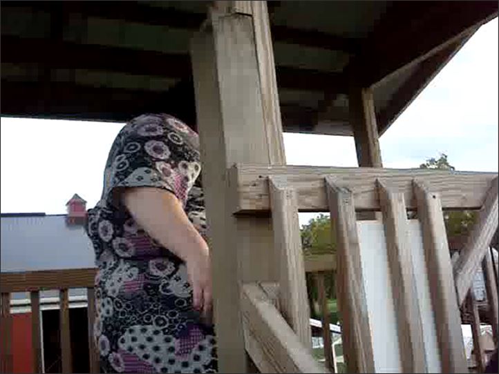 SSBBW Violet James - 956 corn slide