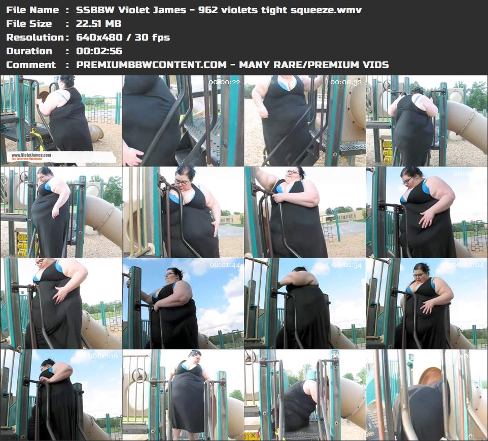SSBBW Violet James - 962 violets tight squeeze thumbnails