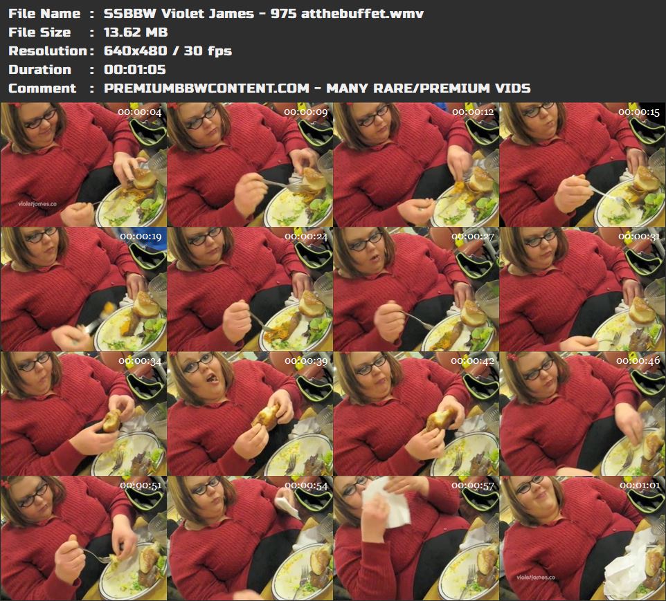 SSBBW Violet James - 975 atthebuffet thumbnails