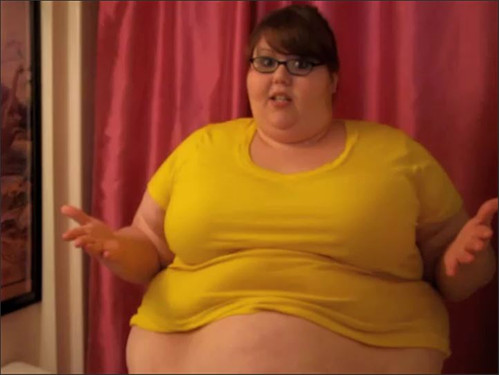 SSBBW Violet James - august2011weighin