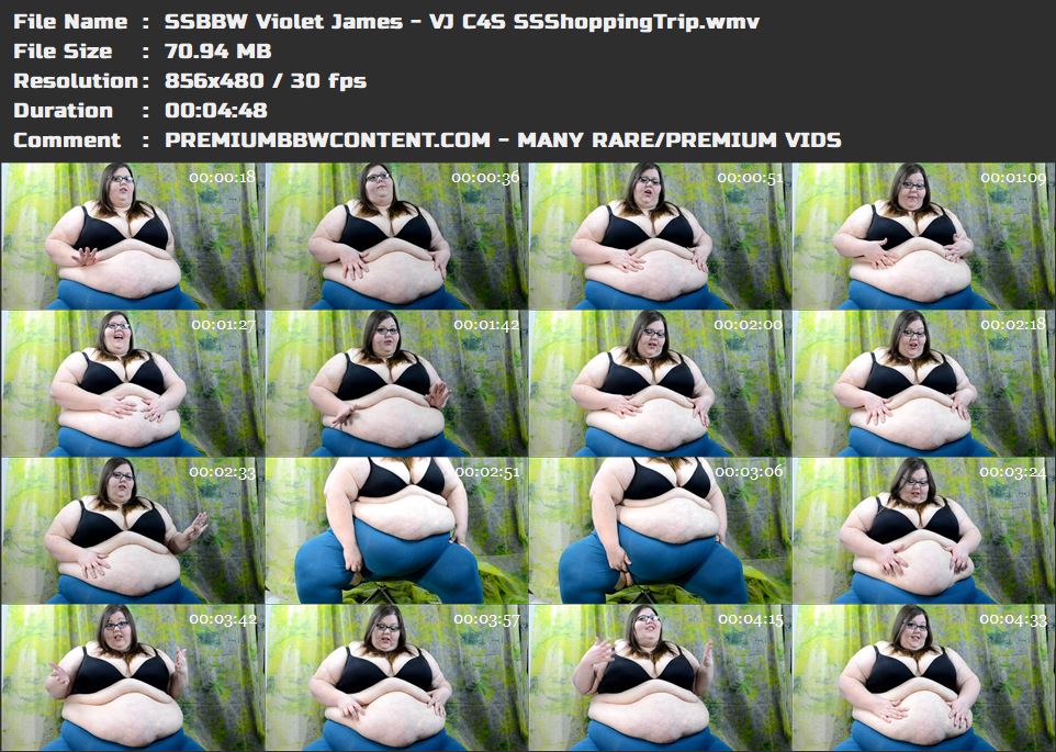 SSBBW Violet James - VJ C4S SSShoppingTrip thumbnails